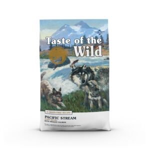 Taste of the Wild Grain-Free Pacific Stream Puppy Recipe w/ Smoke-Flavored Salmon Dry Dog Food