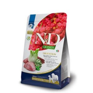 Farmina N&D Quinoa Digestion w/ Lamb, Quinoa, Fennel, Mint & Artichoke Recipe Adult Medium & Maxi Dry Dog Food