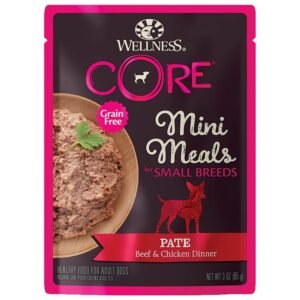 Wellness CORE Small Breed Mini Meals Pate Beef & Chicken Dinner Wet Dog Food