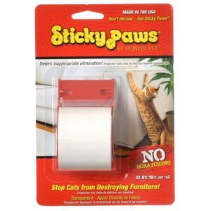 Sticky Paws on a Roll for Cats