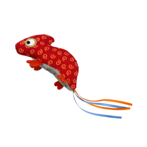 Fog City Pet Red Lizard Catnip Cat Toy