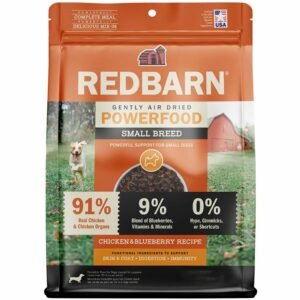 Redbarn Small Breed Chicken & Blueberry Recipe Gently Air-Dried Dog Food