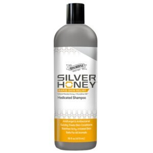 Silver Honey Rapid Skin Relief Medicated Shampoo for All Animals