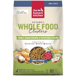 The Honest Kitchen Gourmet Whole Food Clusters Whole Grain Chicken & Superfoods Recipe Small Breed Dry Dog Food