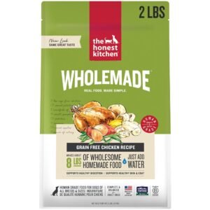 The Honest Kitchen WholeMade Grain Free Chicken Recipe Dehydrated Dog Food