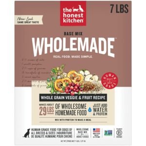 The Honest Kitchen Base Mix WholeMade Whole Grain Fruit & Veggie Recipe Dehydrated Dog Food