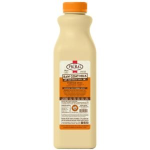 Primal Pumpkin Spice Raw Goat Milk for Dogs & Cats