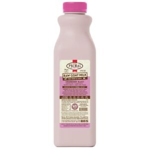 Primal Cranberry Blast Raw Goat Milk for Dogs & Cats