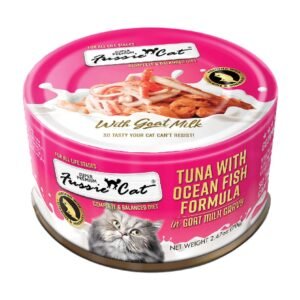 Fussie Cat Super Premium Tuna w/ Ocean Fish Formula in Goat Milk Canned Cat Food