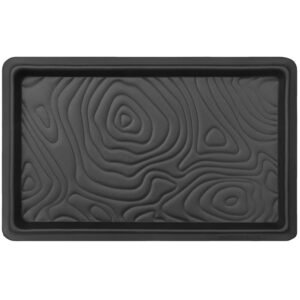 RuffWear Basecamp Basalt Gray Food & Water Bowl Mat