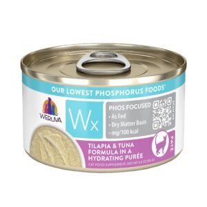 Weruva Wx Phos Focused Tilapia & Tuna Formula Pate Cat Food Supplement