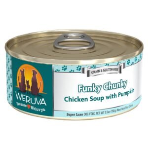Weruva Funky Chunky Chicken Soup with Pumpkin Canned Dog Food