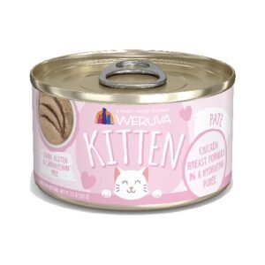 Weruva Kitten Chicken Breast Formula in a Hydrating Puree Canned Kitten Food
