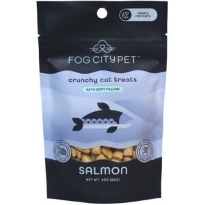 Fog City Pet Crunchy w/ Soft Filling Salmon Cat Treats