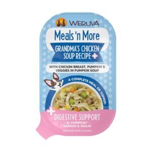 Weruva Meals 'n More Grandma's Chicken Soup Recipe Plus Wet Dog Food