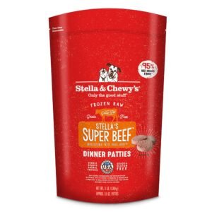 Stella & Chewy's Super Beef Dinner Patties Frozen Raw Dog Food