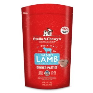 Stella & Chewy's Dandy Lamb Dinner Patties Frozen Raw Dog Food