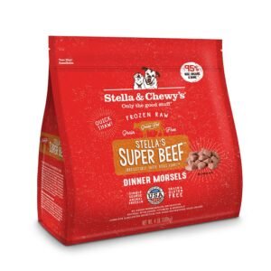 Stella & Chewy's Super Beef Dinner Morsels Frozen Raw Dog Food
