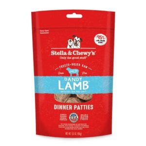 Stella & Chewy's Dandy Lamb  Dinner Patties Freeze-Dried Raw Dog Food