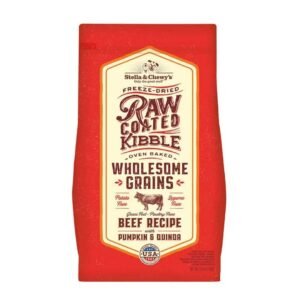 Stella & Chewy's Raw Coated Kibble Wholesome Grains Beef Recipe Dry Dog Food