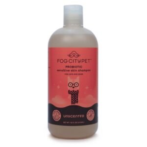 Fog City Pet Probiotic Sensitive Skin Unscented Shampoo for Dogs & Cats