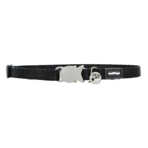 Red Dingo Black Breakaway Safety Kitten Collar