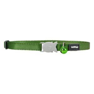 Red Dingo Green Breakaway Safety Kitten Collar