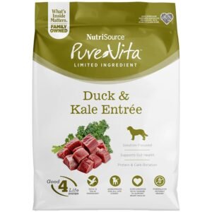 PureVita Limited Ingredient Duck & Kale Entrée Dry Dog Food