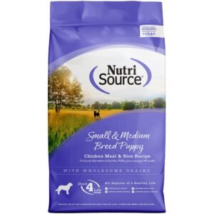 NutriSource Small and Medium Breed Puppy Dry Dog Food