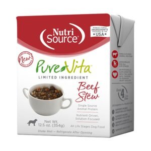 PureVita Grain Inclusive Beef Stew Wet Dog Food