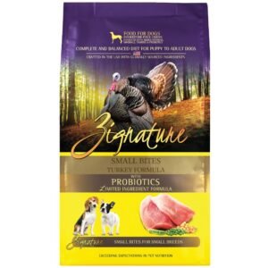 Zignature Small Bites Turkey Formula w/ Probiotics Limited Ingredient Formula Small Breed Dry Dog Food