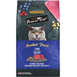 Fussie Cat Market Fresh Tuna Recipe Premium Dry Cat Food