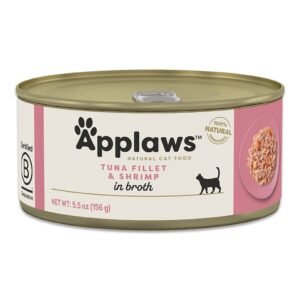 Applaws Tuna Fillet & Shrimp in Broth Canned Cat Food