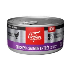 Orijen Chicken & Salmon Entrée In Bone Broth Canned Kitten Food