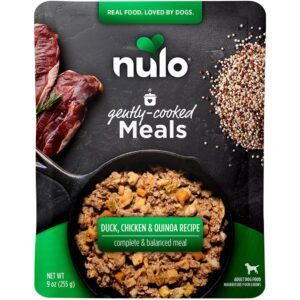 Nulo Gently Cooked Meals Duck, Chicken & Quinoa Recipe Adult Dog Food