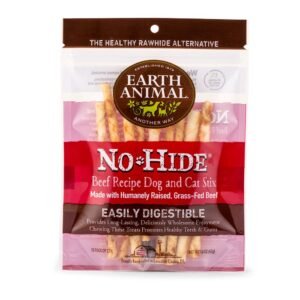 Earth Animal Dr. Bob Goldstein’s No-Hide Beef Stix Dog & Cat Chew Treats