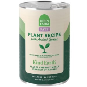 Open Farm Kind Earth Plant Recipe w/ Ancient Grains Pate Canned Dog Food