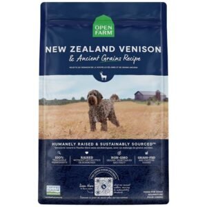 Open Farm New Zealand Venison & Ancient Grains Recipe Dry Dog Food