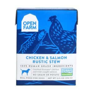 Open Farm Chicken & Salmon Rustic Stew Wet Dog Food