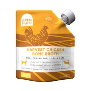 Open Farm Harvest Chicken Bone Broth Meal Topper for Dogs & Cats