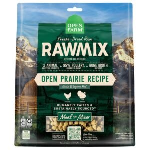 Open Farm RawMix Grain Free Open Prairie Recipe Freeze-Dried Raw Dog Food
