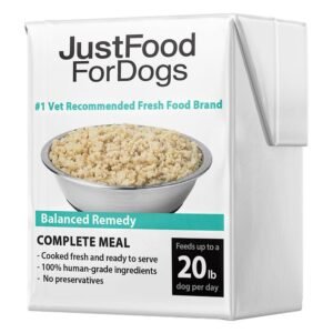 JustFoodforDogs Pantry Fresh Balanced Remedy Gently Cooked Dog Food