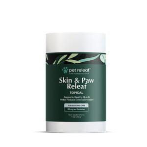 Pet Releaf Skin & Paw Releaf Topical for Dogs & Cats