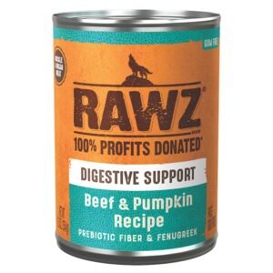 RAWZ Digestive Support Beef & Pumpkin Recipe Canned Dog Food