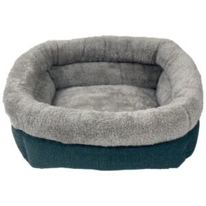 Pure Comfort The Little Haven Dark Green Pet Bed