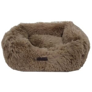 Pure Comfort Tan Cozy Cuddler Pet Bed