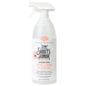 Skout's Honor Professional Strength Urine & Odor Destroyer Spray for Cats