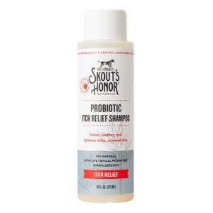 Skout's Honor Hypoallergenic Probiotic Itch Relief Shampoo for Dogs & Cats