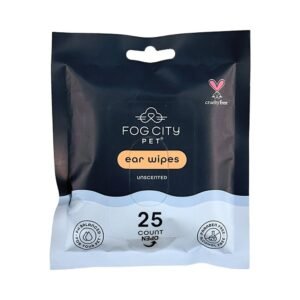 Fog City Pet Unscented Ear Wipes for Dogs & Cats
