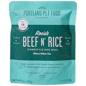 Portland Pet Food Rosie's Beef N' Rice Homestyle Meal Dog Food Topper